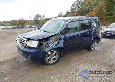 2013 Honda Pilot Ex из США, поврежденный, VIN 5FNYF4H44DB076974